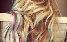 anteprima The hair chalking