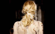 anteprima tendenze capelli London Fashion Week