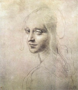 rdo da Vinci - Testa di donna