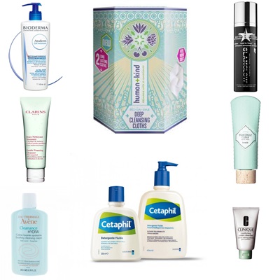 detergenti viso Bioderma, Human&amp;Kind, Clarins, Avene, Cetaphil, Glamglow, Benefit, Clinique